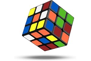Cube de Vitesse, Jooheli Cube de Puzzle 3D Magic Cube 3x3x3 Lisse Facile à Tourner Twist Cube Twist fit Jeu de Formation du Cerveau ou Cadeau de Noël pour Les Filles garçons Adultes
