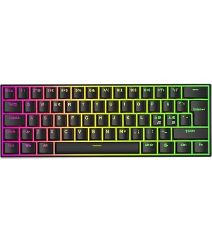 MONSGEEK FUN60 PRO Rapid Trigger Clavier de jeu avec précision RT 0,01