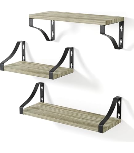 Mensole Da Muro Alfredo Calandrelli - Legno Nobilitato 90x30 Cm, Spessore 1.8 Cm, Colore Faggio - Foto 4