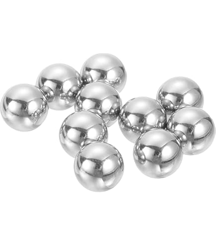 ZYsteelball-(25pcs, 15mm) Chrome Steel Bearing Balls Precision Ball G25