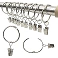 Pack-20 Clip Per Tendaggi In Acciaio Inox Immagine Per Foto Morsetti Per Metallo