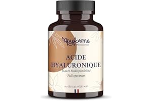 APYFORME - Acide Hyaluronique Haute Biodisponibilité - 60 Gélules - Fabriqué en France