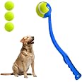 1PC Dog Ball Launcher With 10 Tennis Balls For Dogs Assorted Colors For