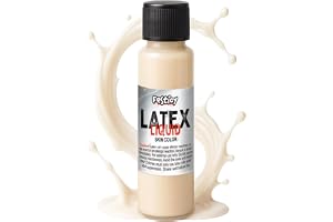 Festicylatex mjölk 30 ml i hudfärg för halloween I realistiska ärr och sår latex I kompatibel festival konstblod Halloween och Scar Wax