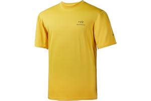 Bassdash Men’s UPF 50+ Sun Protection Fishing Shirt Short Sleeve UV T-Shirt