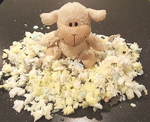2€/kg -- 6kg Füllmaterial Schaumstoffflocken Schaumstoff Flocken Kissenfüllung Teddyfüllung Schaumstoff Kissen Füllung , Füllung Hundebetten