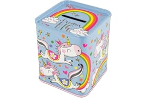 RACHEL ELLEN DESIGNS LTD Rachel Ellen Dream Big Unicorns Money Box (Small)
