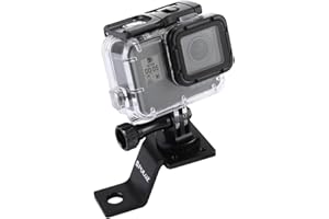 PULUZ Support Go Pro pour Moto, Support de Guidon avec Vis pour GoPro Hero12 Black Hero11 10 9 8 7 6 5, pour Insta360 Ace/Ace Pro, pour DJI Osmo Action 4