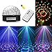 Produktbild K-Bright Discokugel Licht,Kristall Magic Ball RGB Disco DJ Lichteffekt MP3 Kristall Magic Ball 6 Farbe Rotating Strobe für Geburtstag party,Xmas,Hochzeit, KTV, Weihnachten, Halloween,Bar,Bühne,Karaoke,Schlafzimmer,Club, Partei,Draussen mit Fernbedienung und Sound-aktiv,EU Stecker