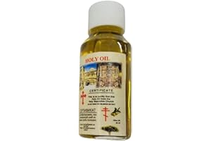 BETHLEHEM GIFTS TM 60ml holy Land Anointing Oil Certificated Blessed Small Bottle from Jerusalem