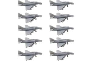 AGSDGAWD 10 Pezzi A-4 Skyhawk Fighter 1/2000-1/350 Scala Modello Aereo Da Battaglia Modello Militare Aeroplano Fai Da Te Miniatura Stampo Collezione(1/700 (17mm))