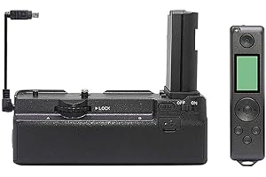 Venidice Batteriegriff MCO-Z6Z7, Vertikale Handgriffhalterung für Nikon Z6 Z7 Full Frame spiegellose Kameras, Ersatz wie MB-N10, mit 2.4G Wireless Fernbedienung, Schwarz