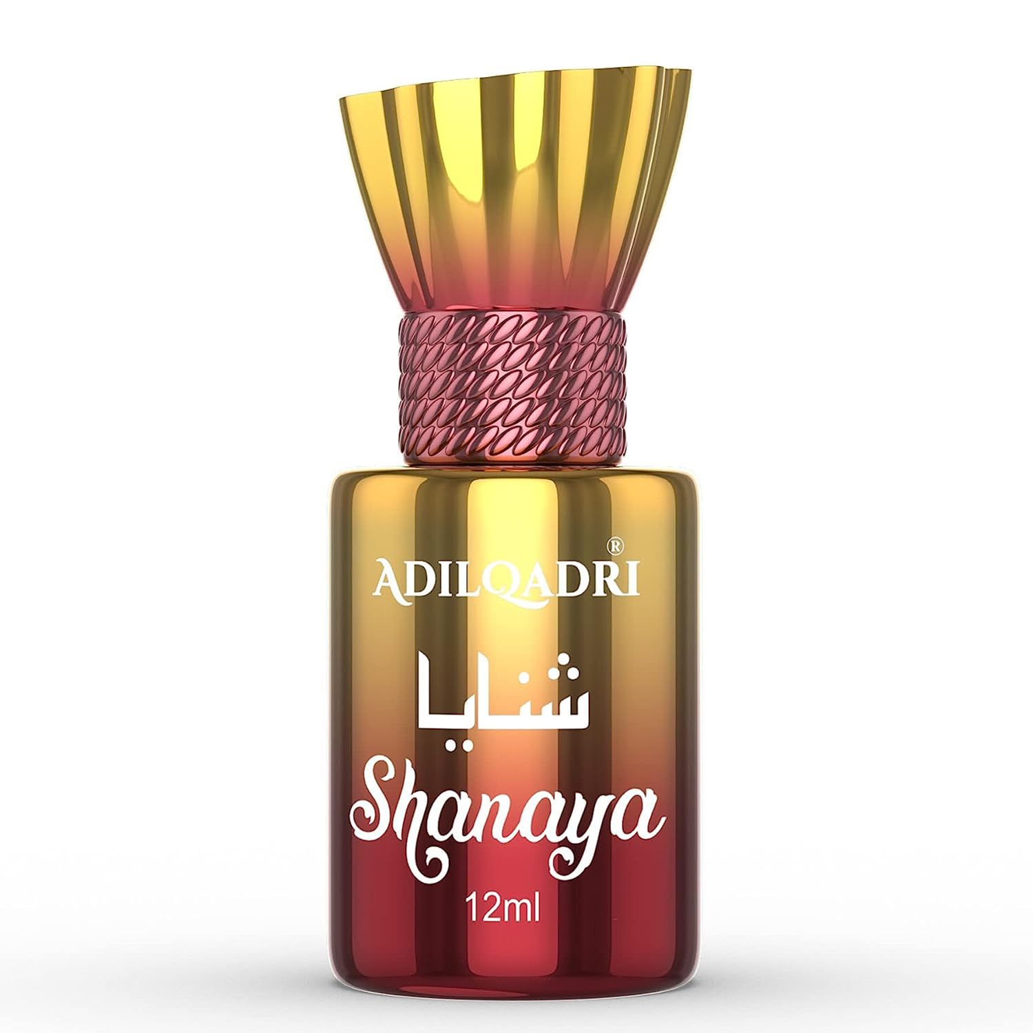 AdilQadri Shanaya Attar | Arabic & French Blend | Unisex Non-Alcoholic Roll-On | Long Lasting Attar - 12 ML