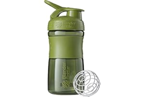 BLENDER BOTTLE BlenderBottle Sportmixer Shaker per frullati di proteine | Bottiglia per Acqua | Borraccia | BlenderBall