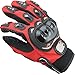 Produktbild Motorradhandschuhe Atmungsaktiv Vollfinger handschuhe Motocross Handschuhe Thermo Kohlefaser Winddicht für Herren und Damen Fahrrad MTB Roller Sport Mofa Racing-Hmjunboys