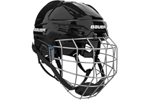 Bauer Re-Akt 55 Hockey Helmet Combo with Facemask, Senior