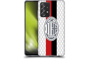 Head Case Designs Licenza Ufficiale AC Milan Away Kit per Stemma 2023/24 Custodia in Gel [Protezione di Grado Militare] Compatibile con Galaxy A52 / A52s / 5G (2021)