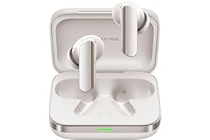 realme Air 7 Pro, Tłumacz AI na żywo, Konstrukcja z aluminium lotniczego, Podwójny przetwornik 11+6 mm, 6-mikrofonowe głębokie wyciszenie hałasu AI, klasy profesjonalnej LHDC 5.0, white