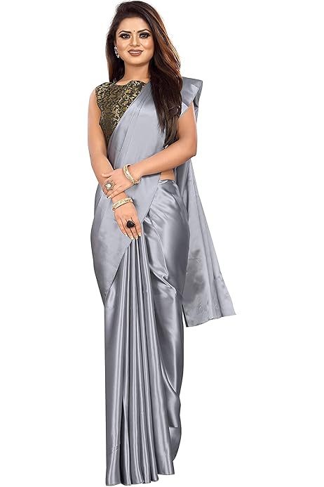 blouse for plain grey saree