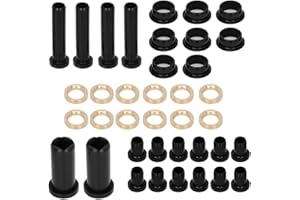 Vobor Kit de bujes de suspensión trasera Accesorios de repuesto El kit de suspensión de bujes de suspensión es compatible con Polaris Sportsman 500 RSE 1996-2000