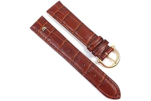 Maurice Lacroix Louisiana Optik Uhrenarmband Kalbsleder braun 21607G, Stegbreite:19mm