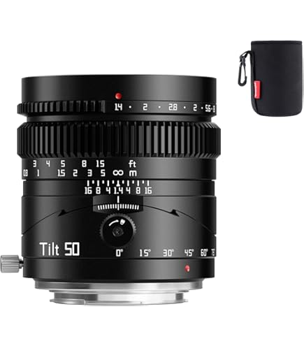 Objectif Tilt-Shift TTARTISAN 17mm F4 ASPH Pour Plein Format - Basculable Et Décentrable Pour Effets Créatifs
