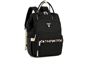 Pomelo Best Zaino Mamma Multifunzione Neonato Fasciatoio Bambino Impermeabile Borsa Stoffa Grande capacità con Materassino fasciatoio, 2 tasche isolanti bottiglia per Viaggiare