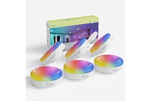 GY Żarówki Led Smart GX53 Żarówka Wifi Lampa RGB Light Bulb Alexa Lamp Remote Lampen 9W 850 Lumen 6 Sztuk