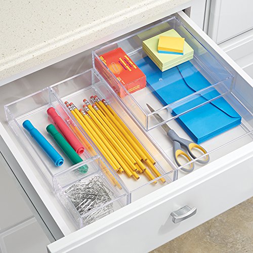 InterDesign 49670EU Clarity Schubladen-Organizer 10 x 20,5 x 5 cm - 4