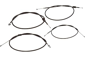 1 Satz Motoflex Bowdenzüge Gas-, Brems-, Starter-, Kupplungszug für Simson S51, S53, S70, S83