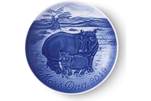 Royal Copenhagen Bing and Grondahl 1027174 - Piatto da collezione per festa della mamma 2019, in porcellana, 14,6 cm