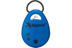 Kestrel Drop D3 Wireless Temperatura, umidità e Pressione registratore Dati, Unisex, 0730BLU, Blue, N/A