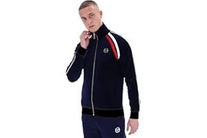 Sergio Tacchini Ghibli Luxe Velour Track Top Jacket - Maritime Blue