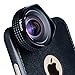 Produktbild Apexel Evileye Wide Angle HD-Kamera-Objektiv für iPhone 6/6S, Schwarz, for iPhone 6/6 S