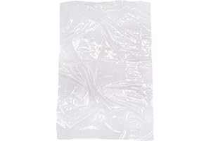 HDPE BAGS Paquete de 2000 hojas de 200 x 300 mm hechas de polietileno de alta densidad de 20 x 30 cm, bolsas de plástico para alimentos, carne, productos de panadería y residuos