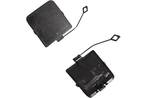 Stoßstangen Abschlepphaken Augenabdeckung, MILLAY Passend for BMW X1 E84 2009–2012 51122990609 51122990610 Autozubehör, Abschlepphakenkappe for hintere Stoßstange, Abschleppösenabdeckung (Size : Left