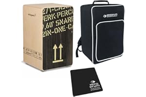 Schlagwerk CP404 BLK - Cajon + zaino Keepdrum + sedile