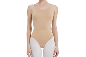zffriction Donna Body a Canotta Body da Danza Camisole Classica Ginnastica Leotards Balletto Body Costumi con Spalline Regolabili