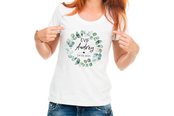 Banasah Tee Shirt personnalisé pour EVJF Enterrement de Vie de Jeune Fille