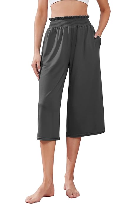 Make You Look Older Capri Pants For Women High Waisted Straight