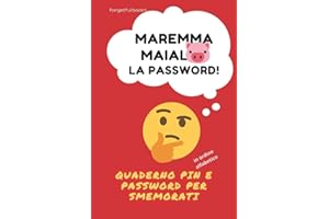 quaderno dei pin e password per smemorati: in ordine alfabetico per trovare in un attimo le tue credenziali web