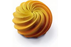 DINARA KASKO Silikonowa forma piankowa do pieczenia. Geometryczna silikonowa forma 3D do ciasta lub musu, 4 szt. autorstwa światowej sławy cukiernika Dinara Kasko