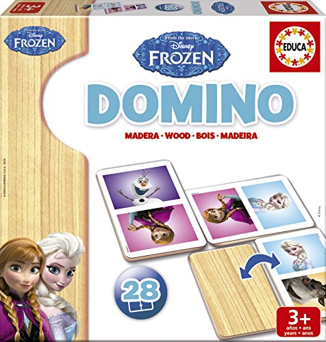 Preisvergleich Produktbild Educa 16255 - Legespiel - Domino Frozen 28p