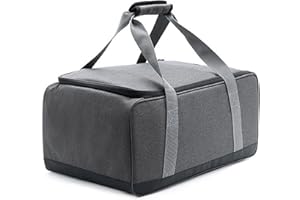 YUYTE Borsa per Set di Utensili da Cucina da Campeggio, Borsa da Campeggio con Divisori Mobili per Campeggiatori e Viaggiatori con Zaino e Sacco a Pelo, per Viaggi Picnic