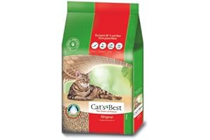Cat's Best Original drewniany żwirek dla kota naturalny żwirek do kuwety 30 l