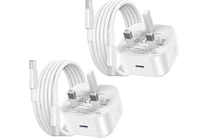 UGKENT iPad Charger,New Apple USB C Fast Charger Cable and Plug 2Pack 25W Charge for i Pad Pro 12.9 11 13 inch 4th 5th 6th M4 2024 Generation/Air 10.9 inch 5th Gen M2 M3/Mini 6 A17 Pro/Pad 10th A16 11th 2025