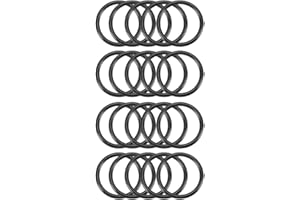 UXCELL sourcing map Nitrilo Caucho Tóricas Juntas 38mm OD 31mm ID 3,5mm Ancho, Métrico Sellado Empaquetadura, Paquete de 20