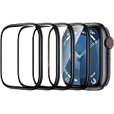 4 Pieces Screen Protector 44 mm for Apple Watch Series 4/5/6/SE, Flexible Protector, Ultra Resistant Flexible TPU, HD Transpa