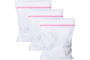 Koboko 3 duże siatki na pranie, bardzo duża siatka na pranie z zamkiem błyskawicznym do pralki, worki na pranie 60 x 80 cm, worek do prania na zasłony, płaszcze, kurtki puchowe, dywany, pościel