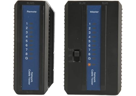 Semme Kabeltestare för RJ45 RJ11 CAT5 CAT6 CAT7 UTP-kabel – Testverktyg med Dubbla ändamål med POE-s - Amazon Deal & Rabatt